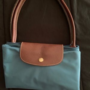 Baby Blue Longchamp purse!